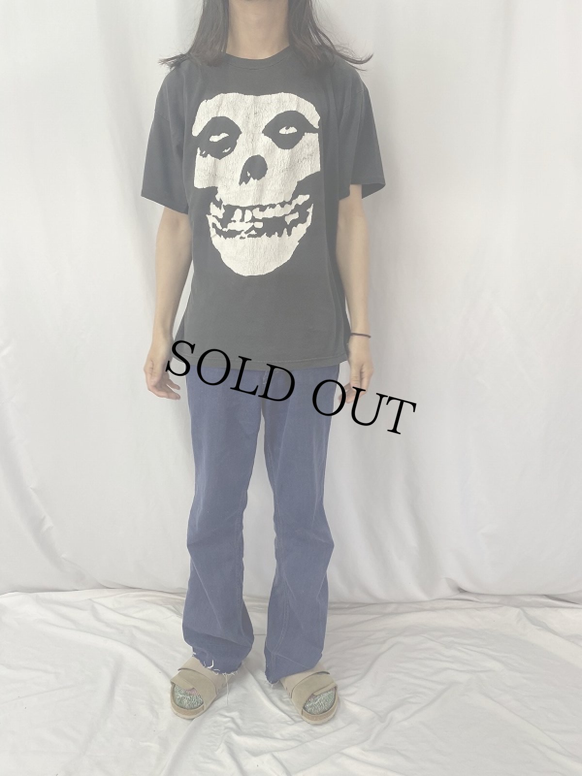 画像2: 90's THE MISFITS ハードコアパンクバンドTシャツ XL (2)