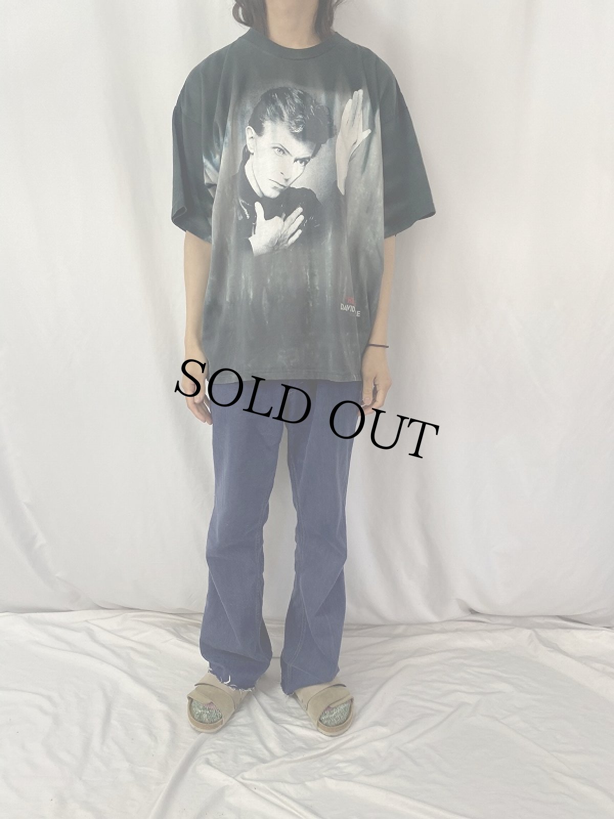 画像2: 【お客様お支払処理中】2000's LIQUID BLUE USA製 "DAVID BOWIE" タイダイ プリントTシャツ XXL (2)