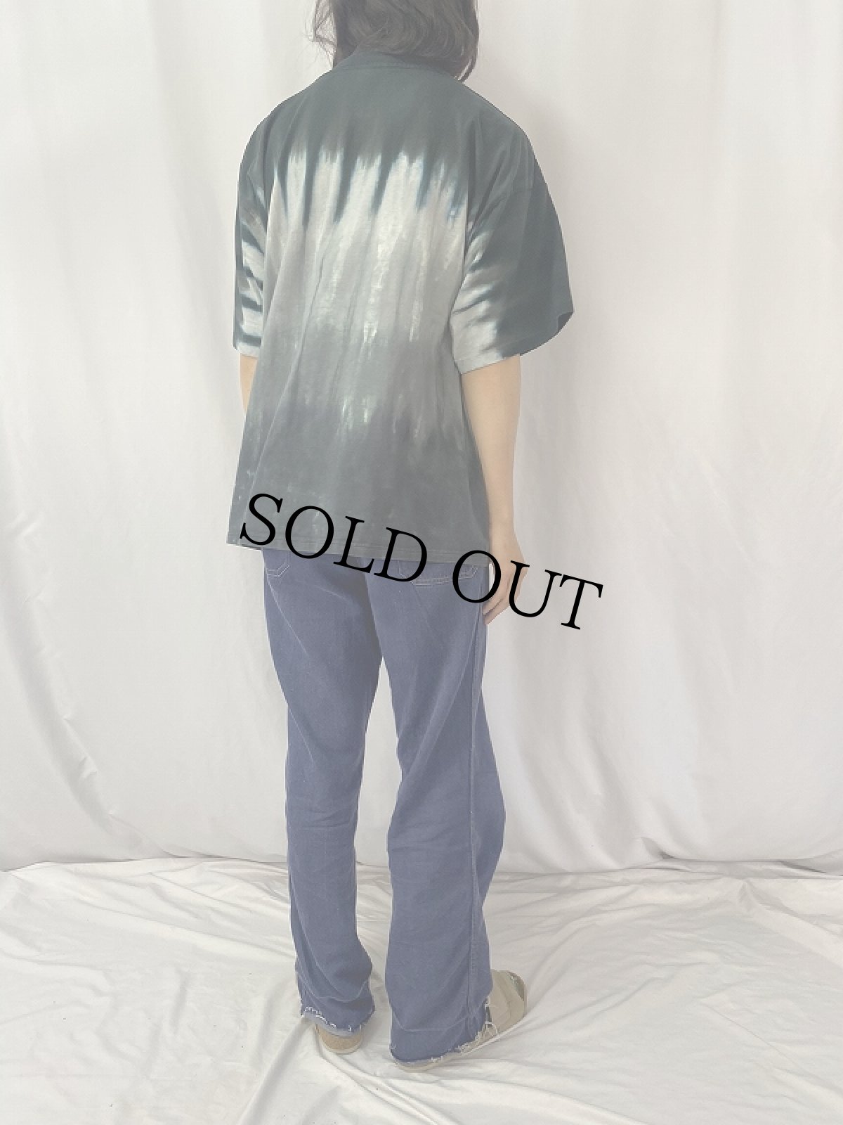 画像4: 【お客様お支払処理中】2000's LIQUID BLUE USA製 "DAVID BOWIE" タイダイ プリントTシャツ XXL (4)