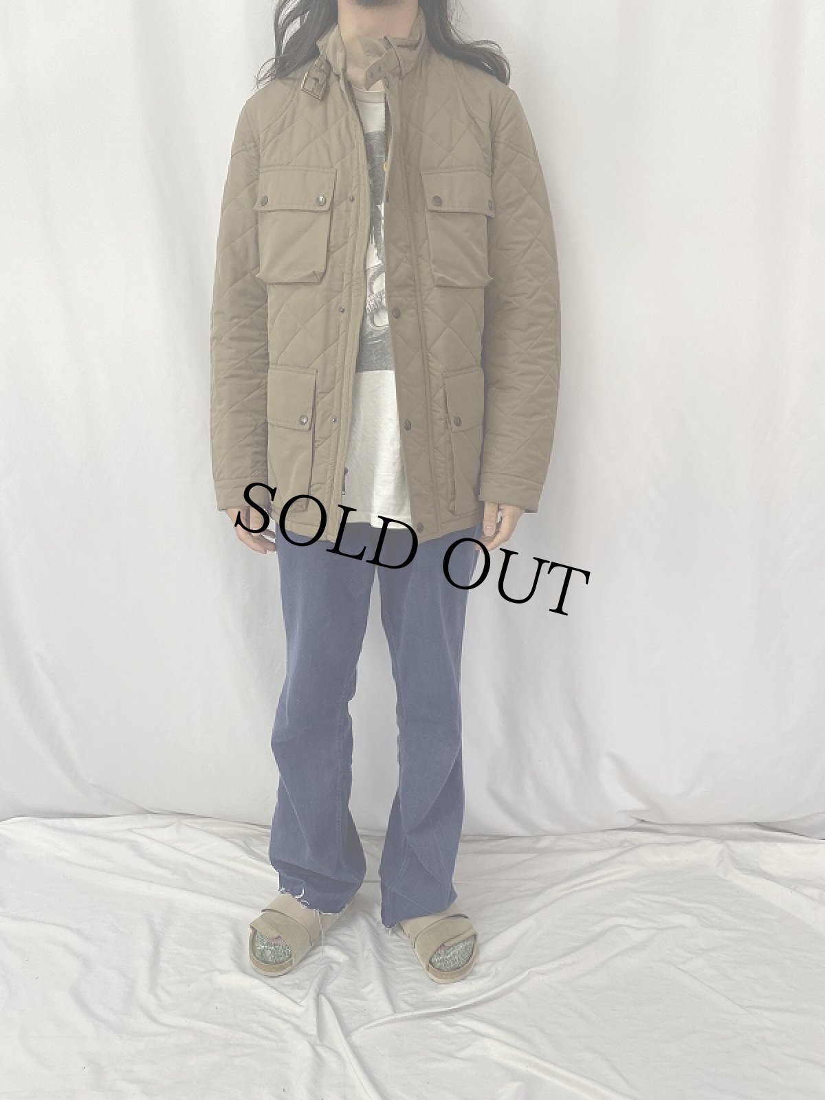 画像2: Ralph Lauren Purple Label ITALY製 "TRIAL MASTER TYPE" キルティングジャケット M DEADSTOCK (2)