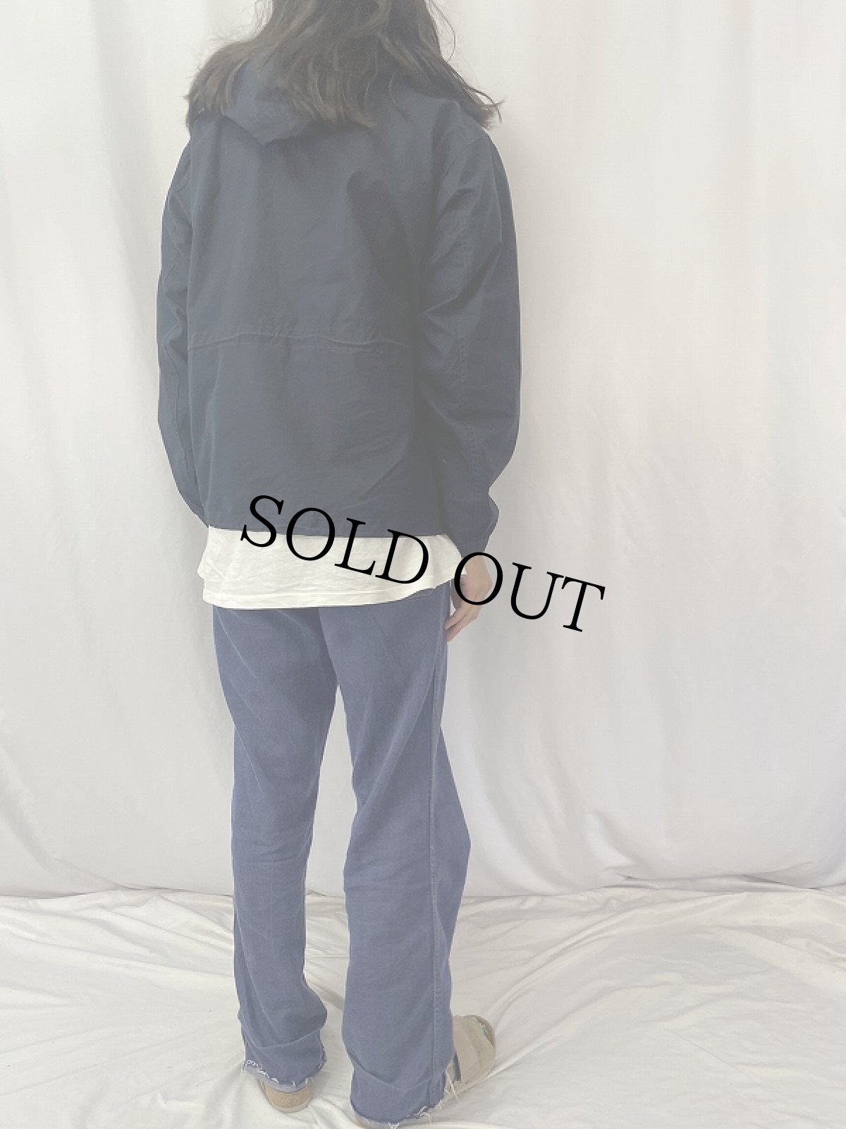 画像4: Ralph Lauren RRL "USN VENTILE TYPE" コットンプルオーバーパーカー S (4)