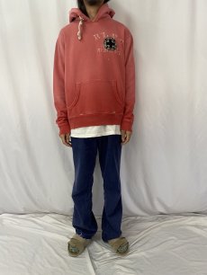 画像3: POLO Ralph Lauren パッチ付き スウェットフーディー L (3)