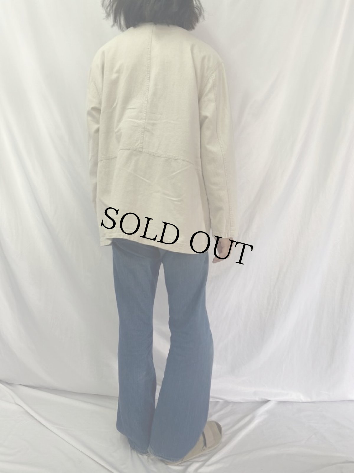 画像4: Fashion PLUS コットン×リネン デザインシャツ (4)