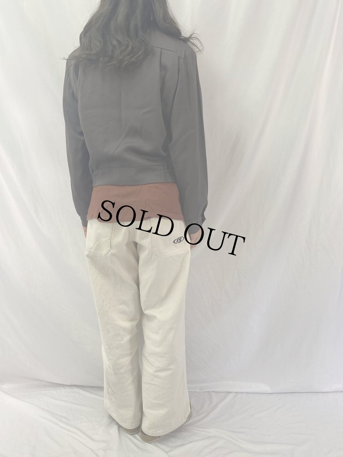 画像4: 60's Sir Jar レーヨンギャバジンジャケット (4)