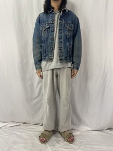 画像2: 70's LEVI'S 70505 BIGE USA製 デニムジャケット (2)