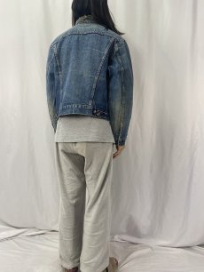 画像4: 70's LEVI'S 70505 BIGE USA製 デニムジャケット (4)