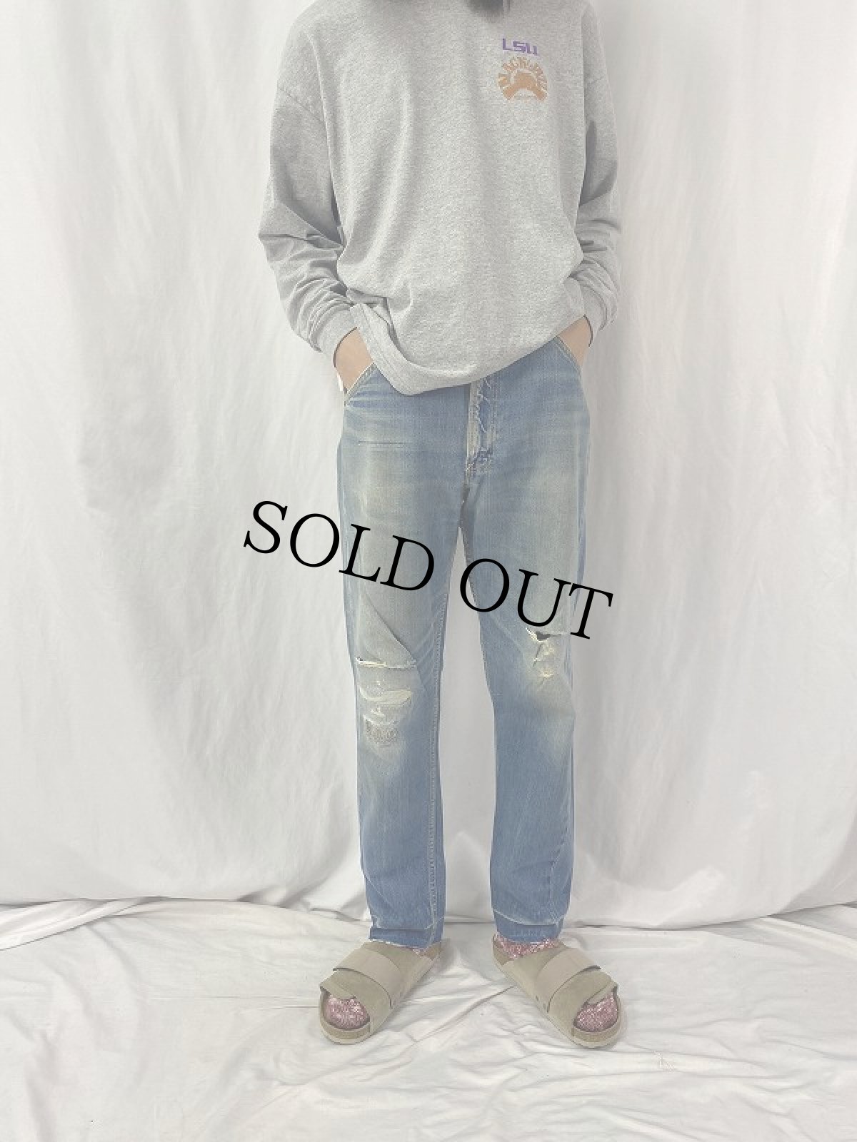 画像2: 70's MONTGOMERY WARD デニムパンツ W29 (2)