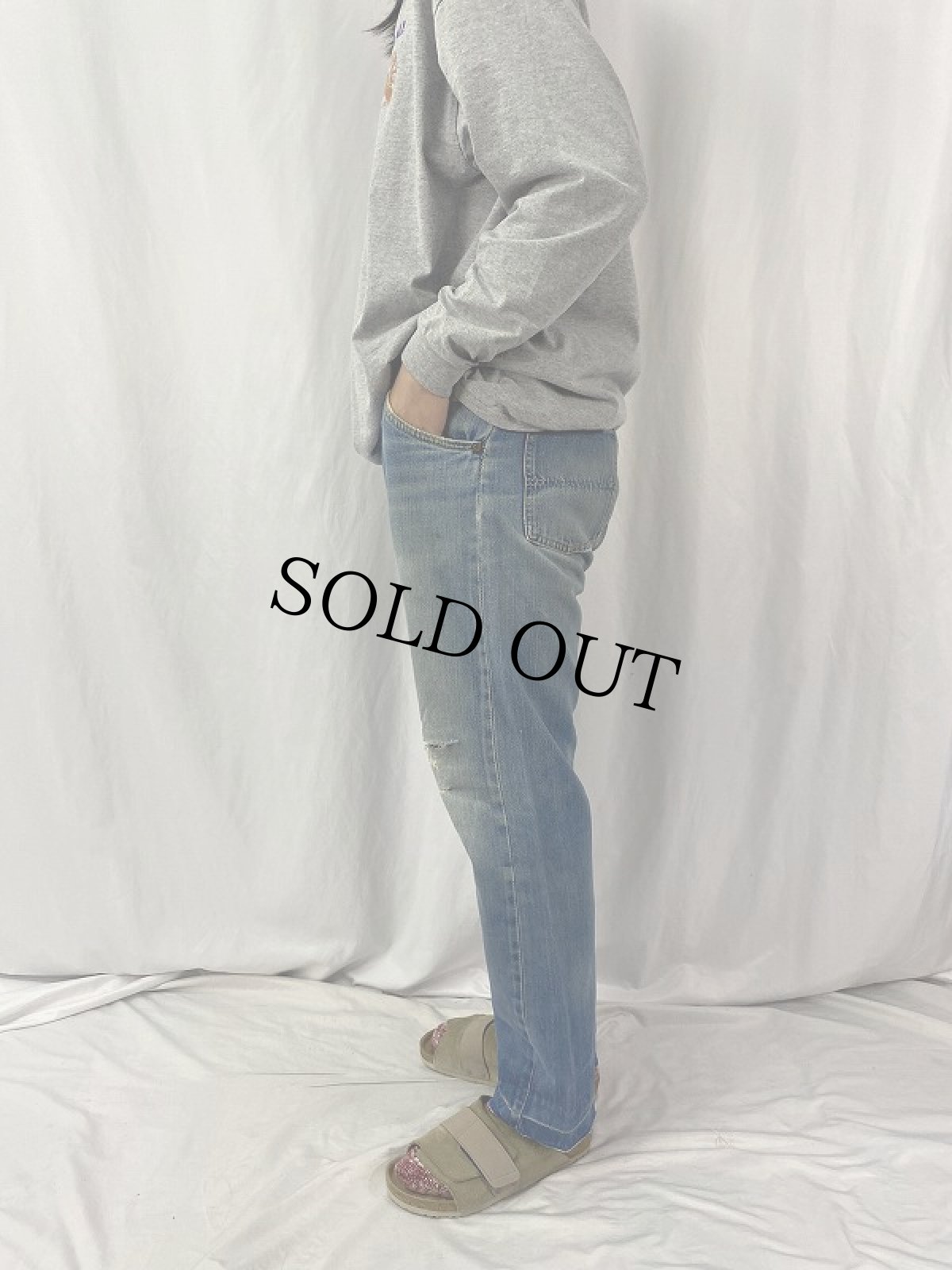 画像3: 70's MONTGOMERY WARD デニムパンツ W29 (3)