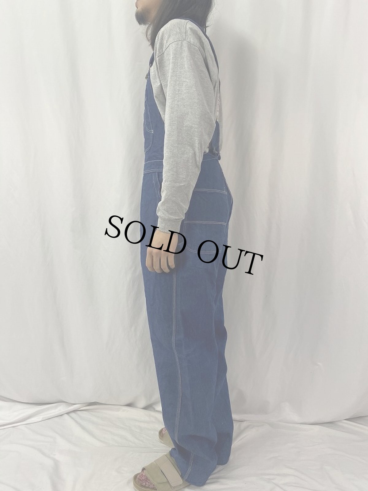 画像3: 60's WASHINGTON DEE CEE ローバック デニムオーバーオール (3)