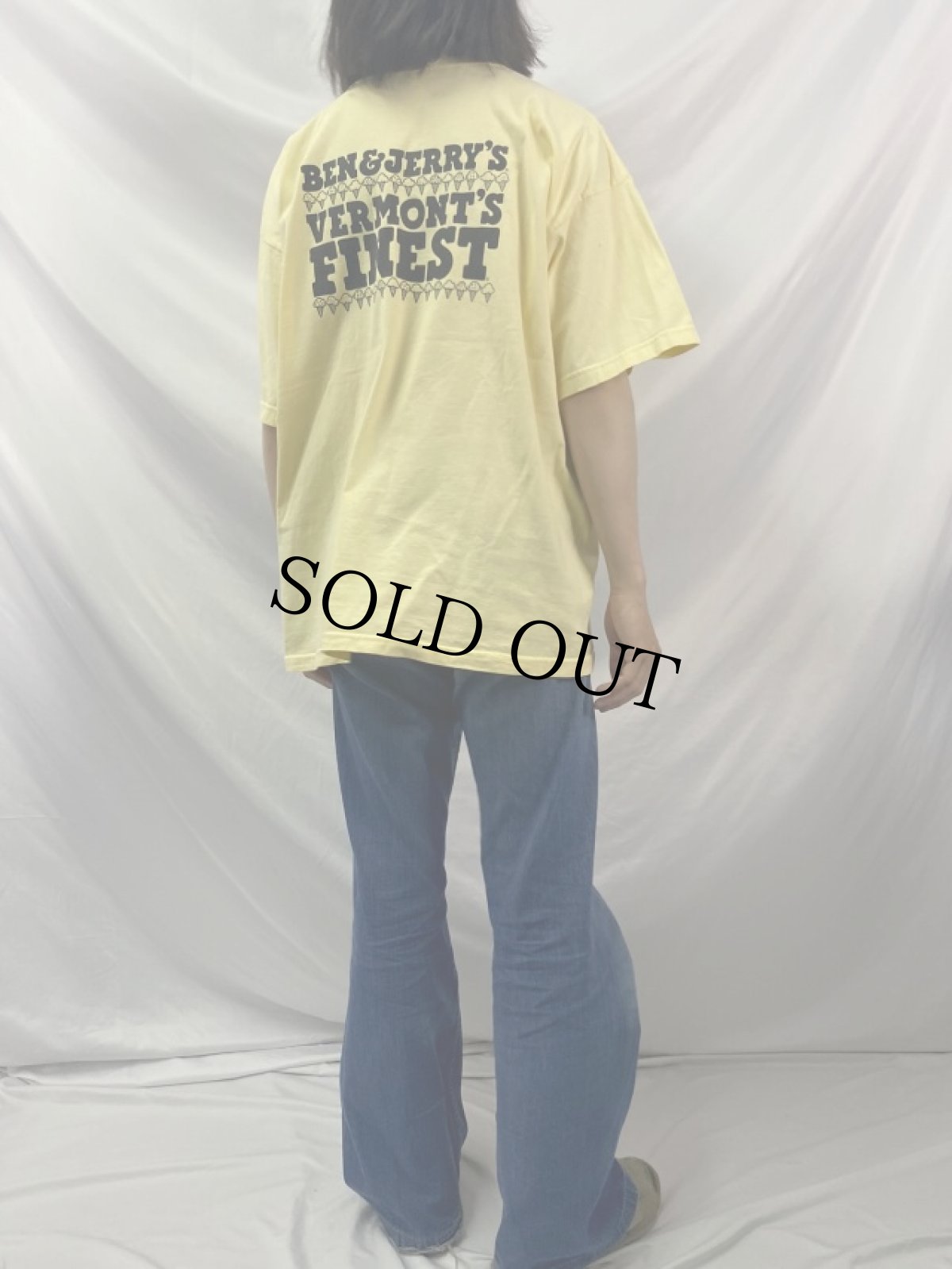 画像5: 90's BEN&JERRY'S USA製 企業プリントTシャツ XL (5)