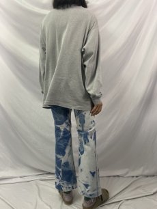 画像4: 80〜90's EURO Levi's 517 FRANCE製 "Cloudy Dye" ブリーチデニムパンツ W30 (4)