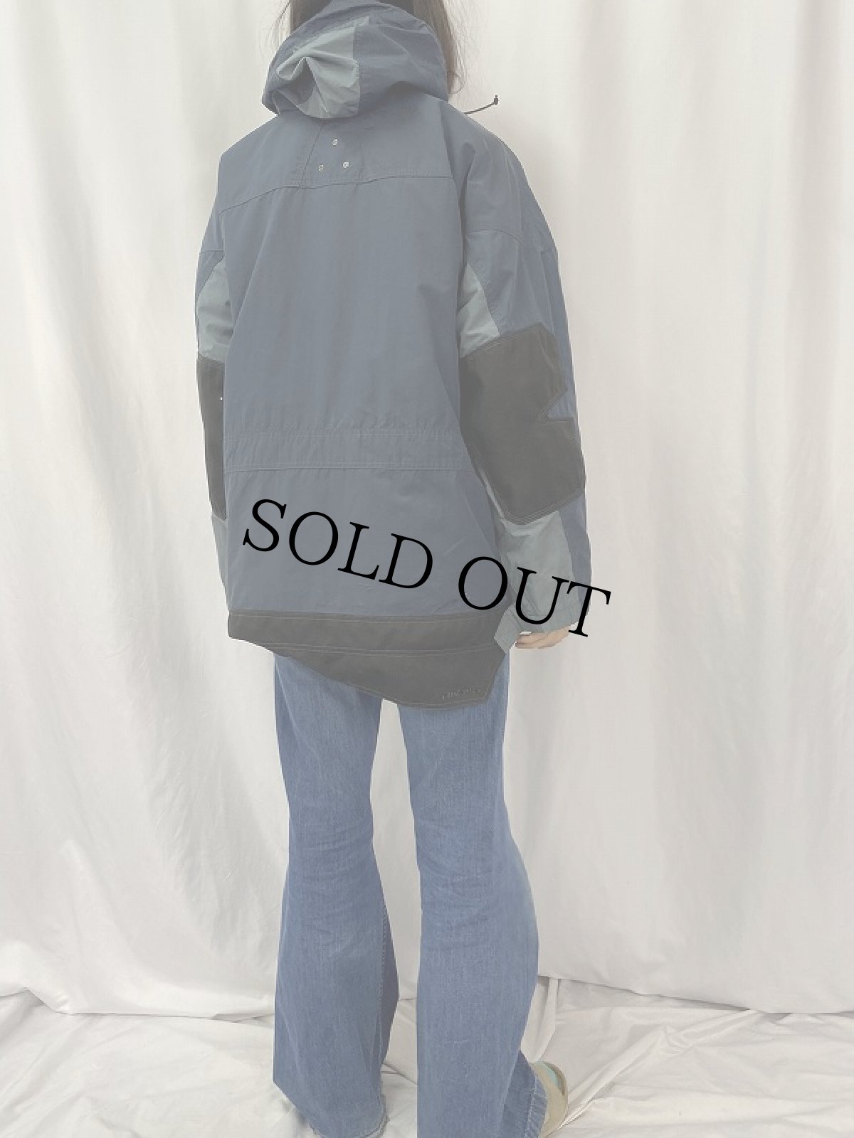 画像4: 90〜00's O'NEILL ナイロンアノラックパーカー M (4)