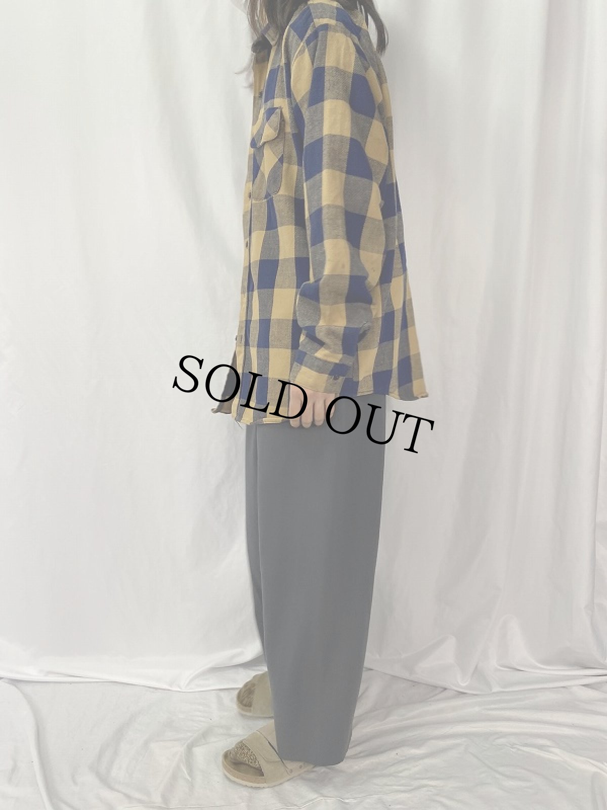 画像3: 70〜80's FIVE BROTHERS USA製 チェック柄 ヘビーネルシャツ XL (3)