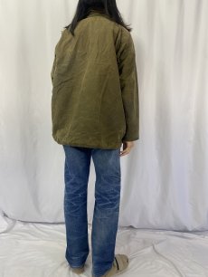 画像4: 90's Barbour ENGLAND製 "BEAUFORT" オイルドジャケット 3ワラント (4)