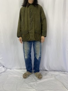 画像2: 90's Barbour ENGLAND製 "BEAUFORT" オイルドジャケット 3ワラント (2)