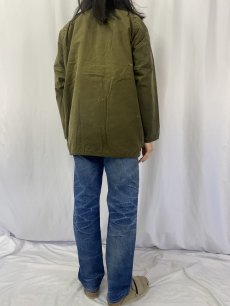 画像4: 90's Barbour ENGLAND製 "BEAUFORT" オイルドジャケット 3ワラント (4)