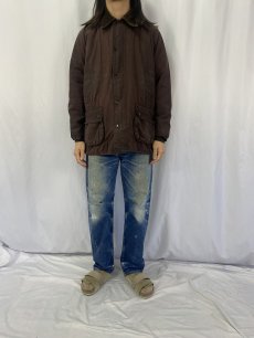 画像2: 90's Barbour ENGLAND製 "BEDALE" オイルドジャケット 3ワラント (2)