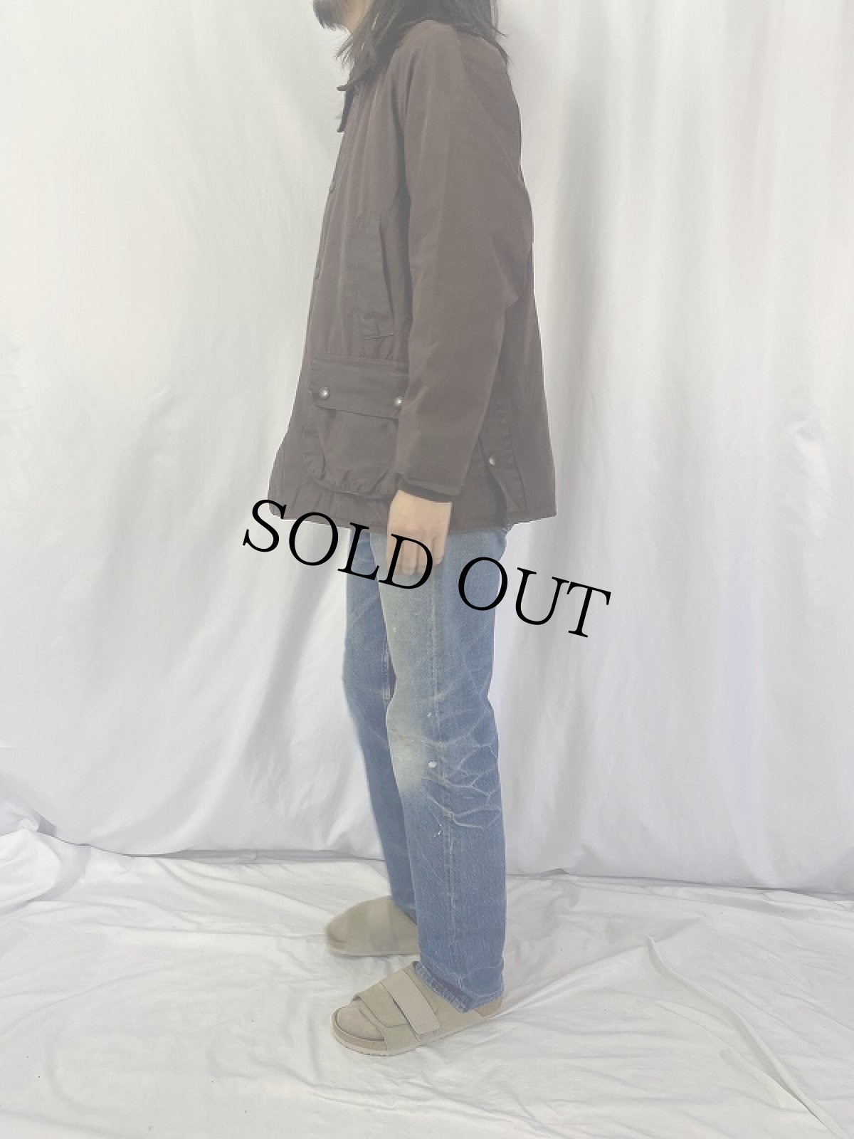 画像3: 90's Barbour ENGLAND製 "BEDALE" オイルドジャケット 3ワラント (3)
