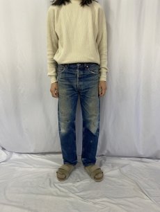 画像3: 80's Levi's 501 USA製 デニムパンツ W33 (3)