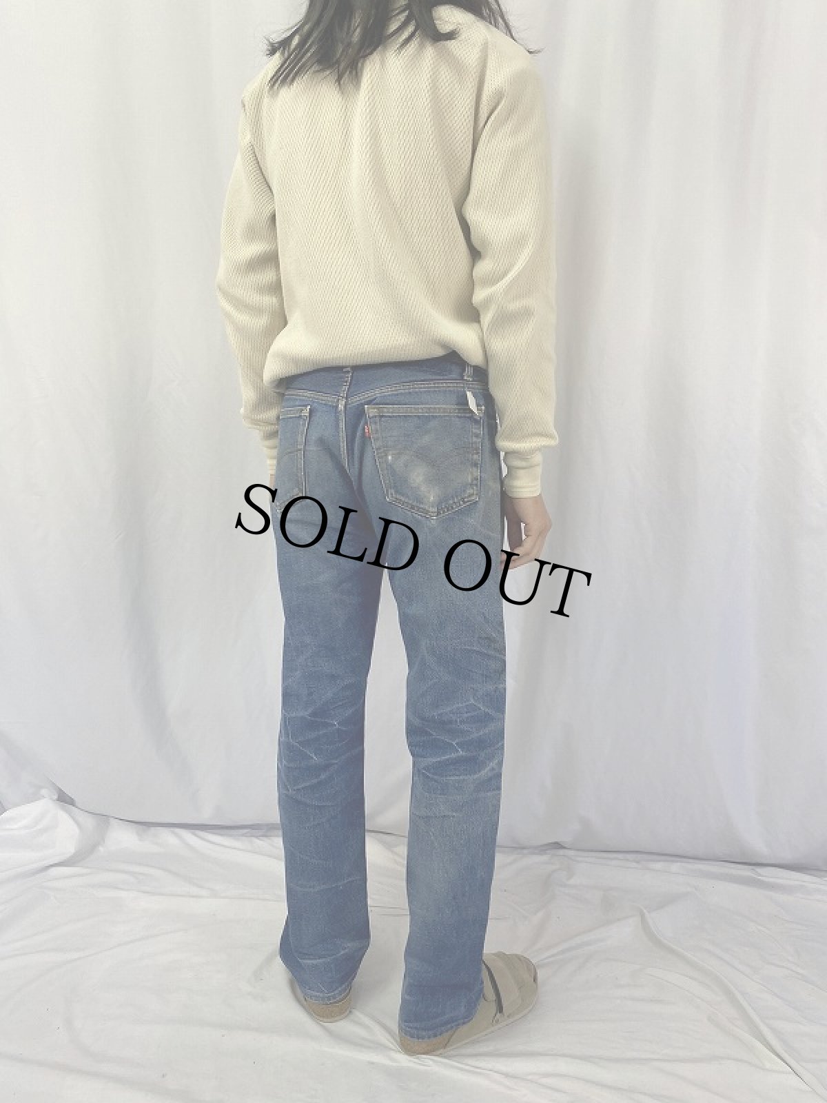 画像5: 80's Levi's 501 USA製 デニムパンツ W33 (5)