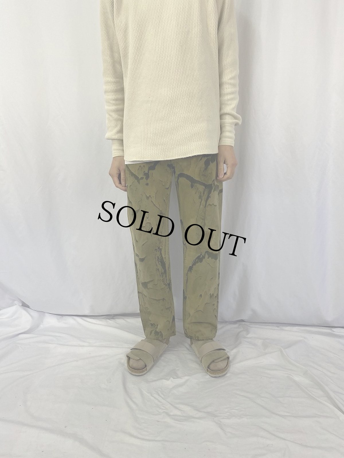 画像2: 80's Levi's 501 USA製 後染めデニムパンツ W31 (2)