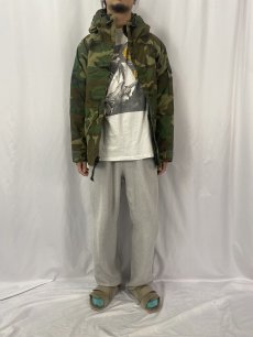 画像2: 90's U.S.MILITARY ECWCS ウッドランドカモ パーカ XSMALL-REGULAR (2)