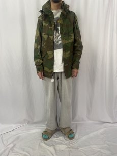 画像2: 90's U.S.MILITARY ECWCS ウッドランドカモ パーカ MEDIUM-REGULAR (2)