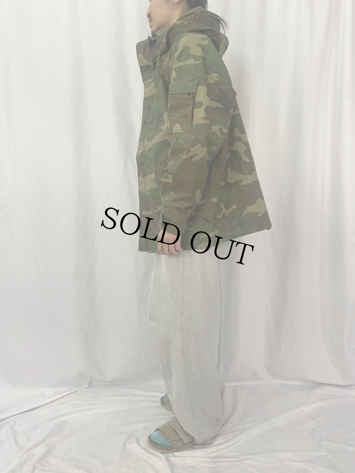 画像3: 90's U.S.MILITARY ECWCS ウッドランドカモ パーカ MEDIUM-REGULAR (3)