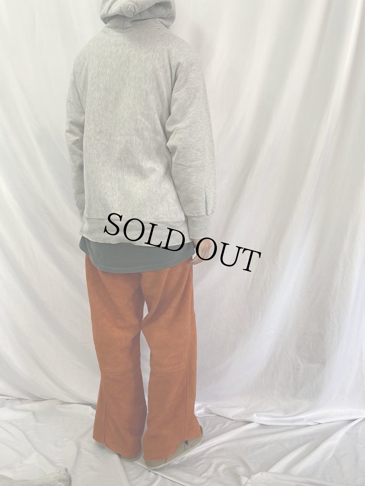 画像4: 80's Champion REVERSE WEAVE USA製 トリコタグ "GLEN COVE VARSITY" フーディー XL (4)