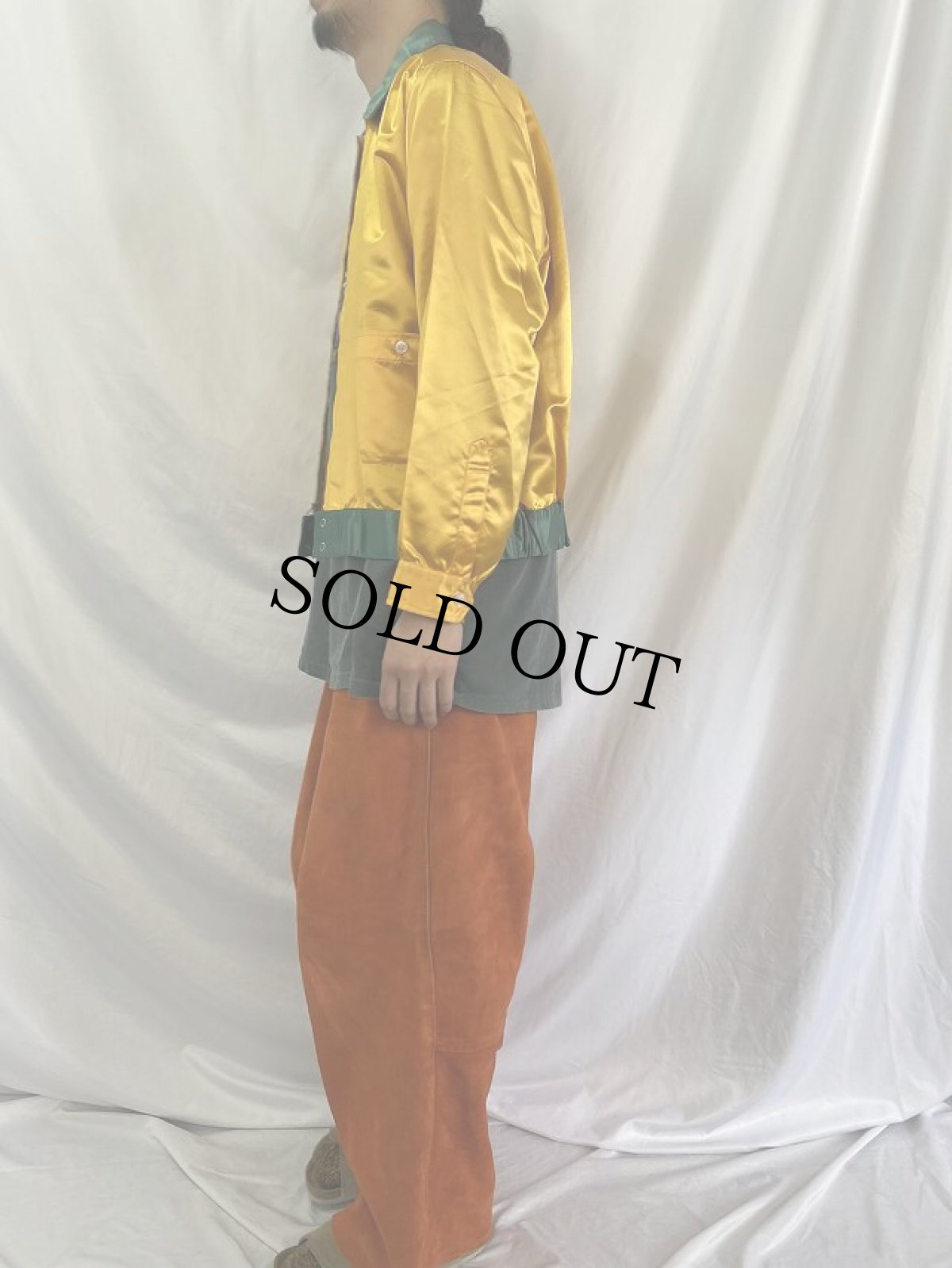 画像4: 50's Belden-Evans Co. "Mystic Shrine" シュライナーズ レーヨンジャケット 44 (4)