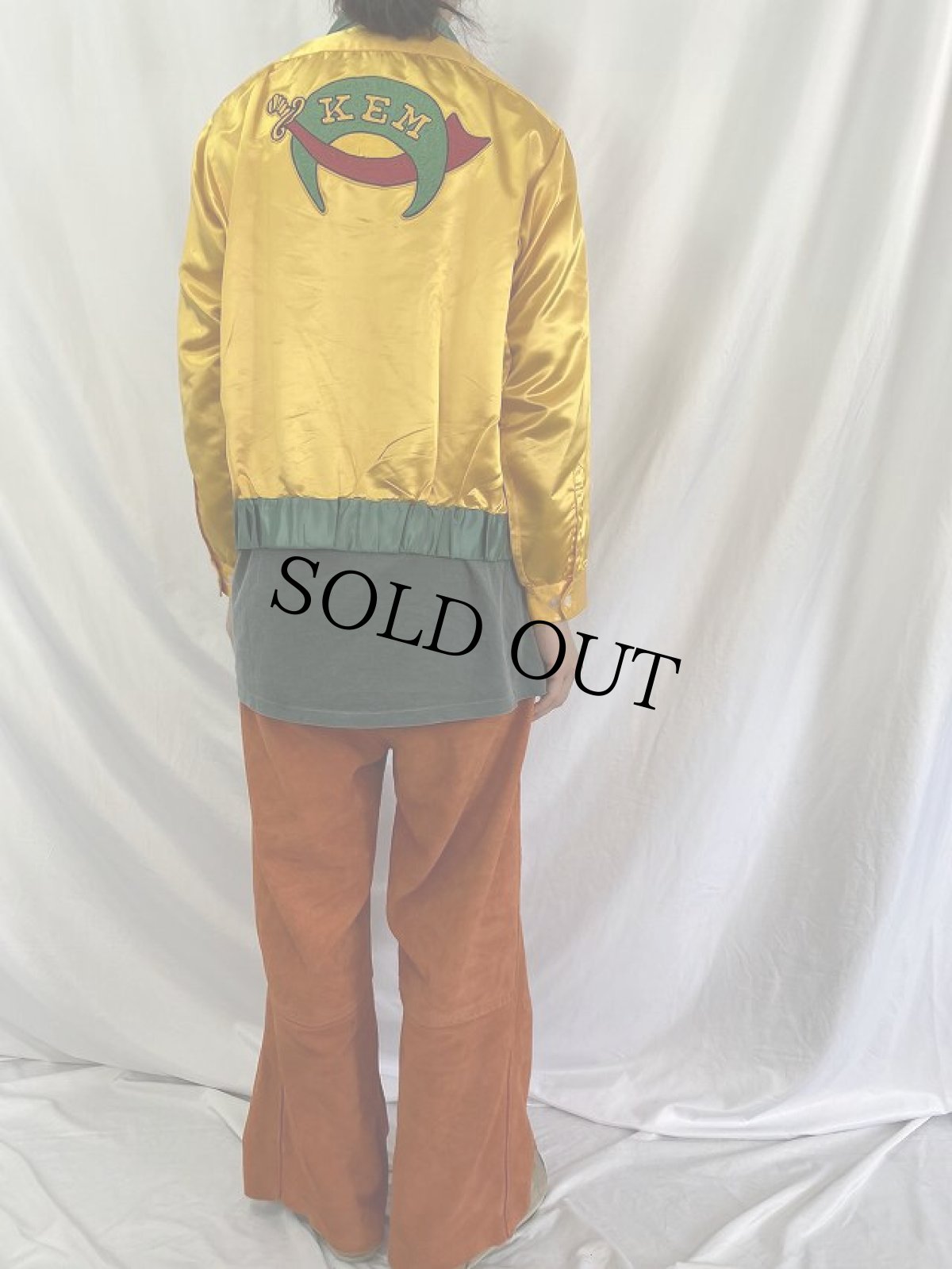 画像5: 50's Belden-Evans Co. "Mystic Shrine" シュライナーズ レーヨンジャケット 44 (5)