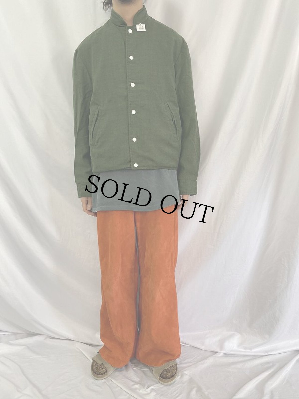 画像2: 60's〜 マオカラー ウールスポーツジャケット (2)