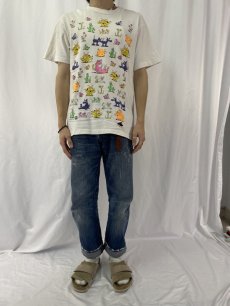 画像2: 90's USA製 四十八手 エロプリントTシャツ L (2)