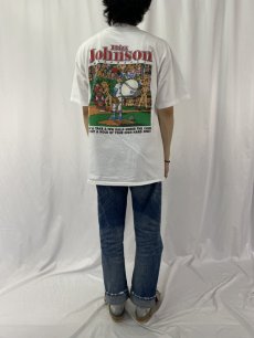 画像4: 90's BIG JOHNSON "BASEBALLS" シュールイラスト エロTシャツ XL (4)