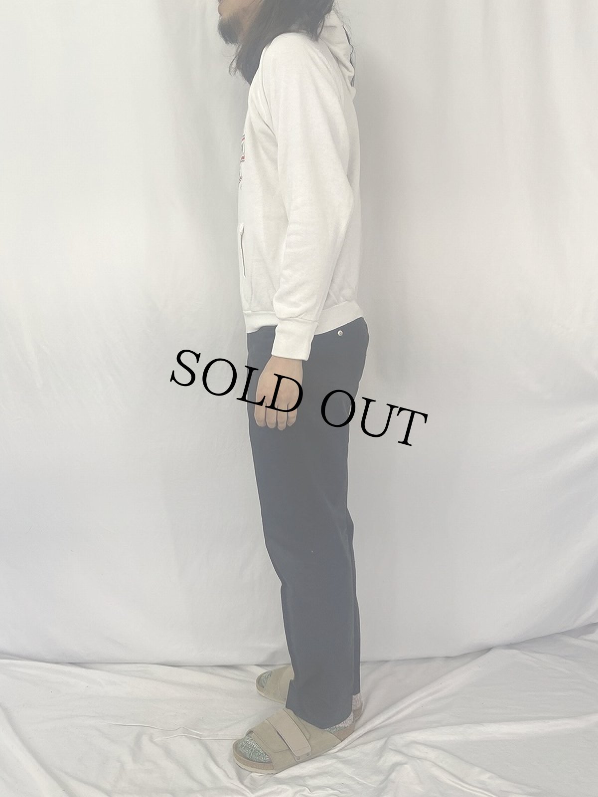 画像3: Harley Davidson ロゴプリント スウェットフーディ (3)