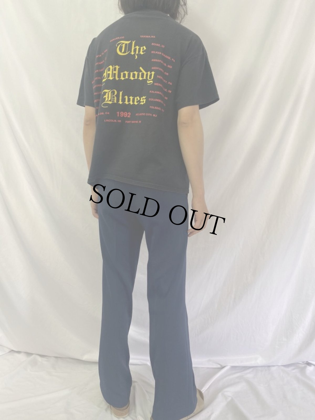 画像4: 90's The moody blues USA製 アートプリント ロックバンドTシャツ XL (4)