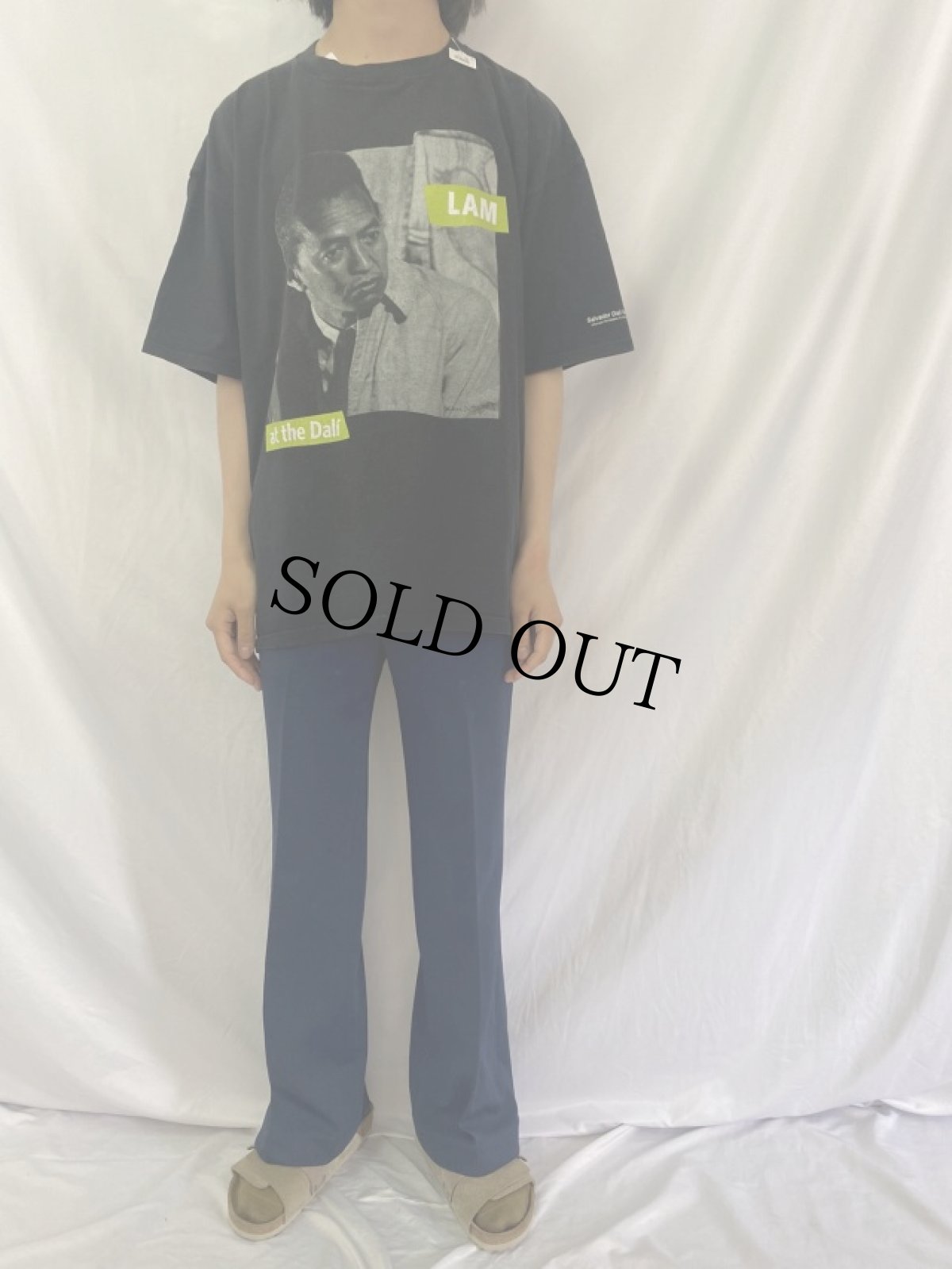 画像2: Wifredo Lam "at the Dali" フォトプリントTシャツ 2X (2)