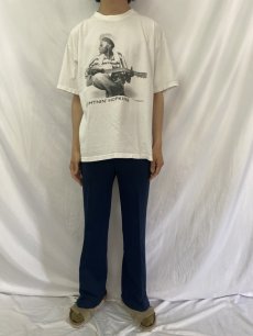 画像2: LIGHTNIN' HOPKINS USA製 ブルースミュージシャンTシャツ XL (2)