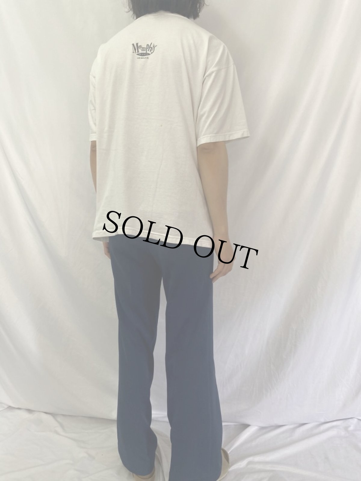 画像4: LIGHTNIN' HOPKINS USA製 ブルースミュージシャンTシャツ XL (4)