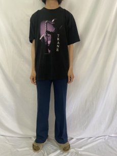 画像2: John Coltrane USA製 ブサックスプレーヤーTシャツ XL (2)