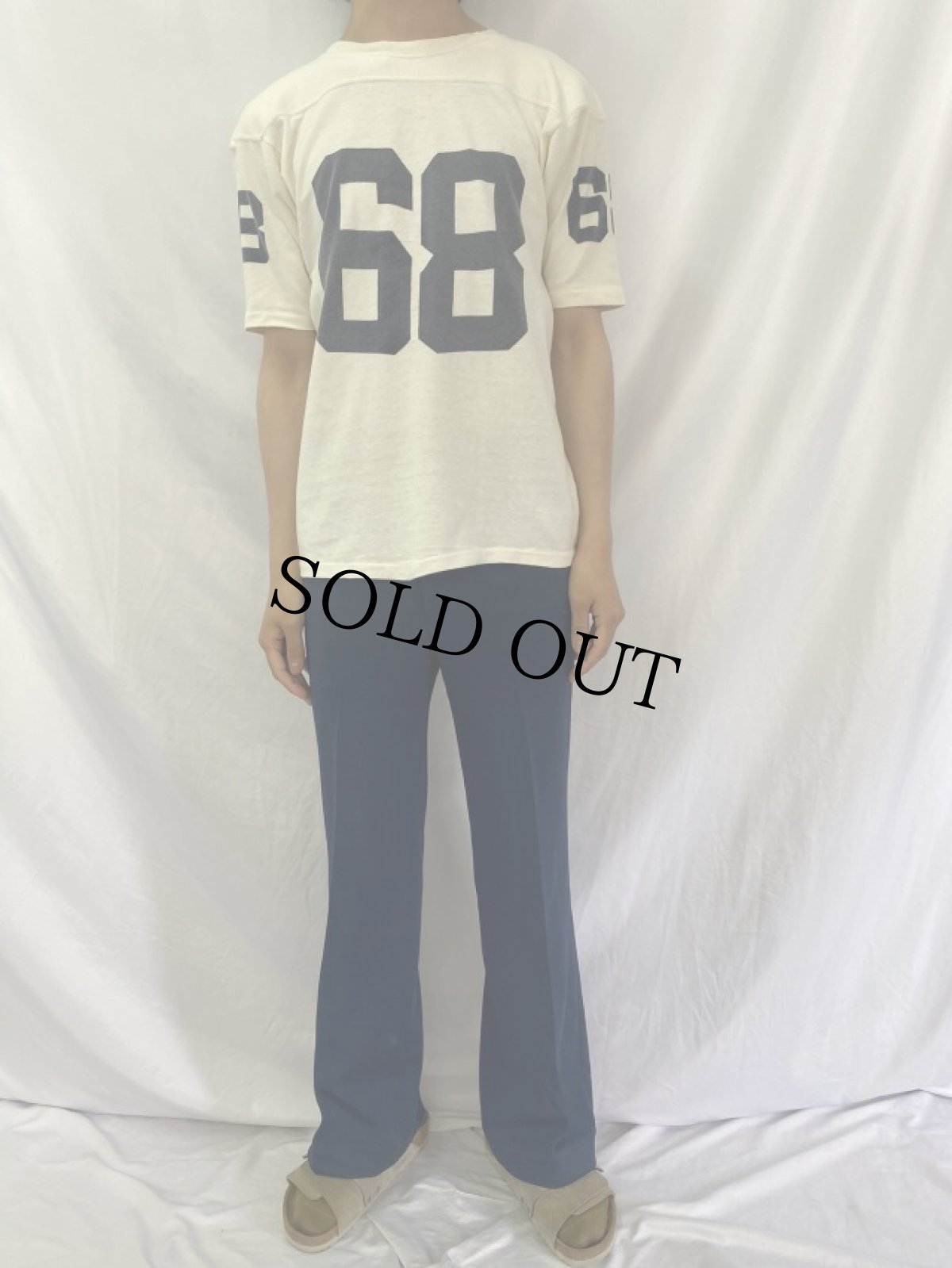 画像2: 60's フットボールTシャツ (2)