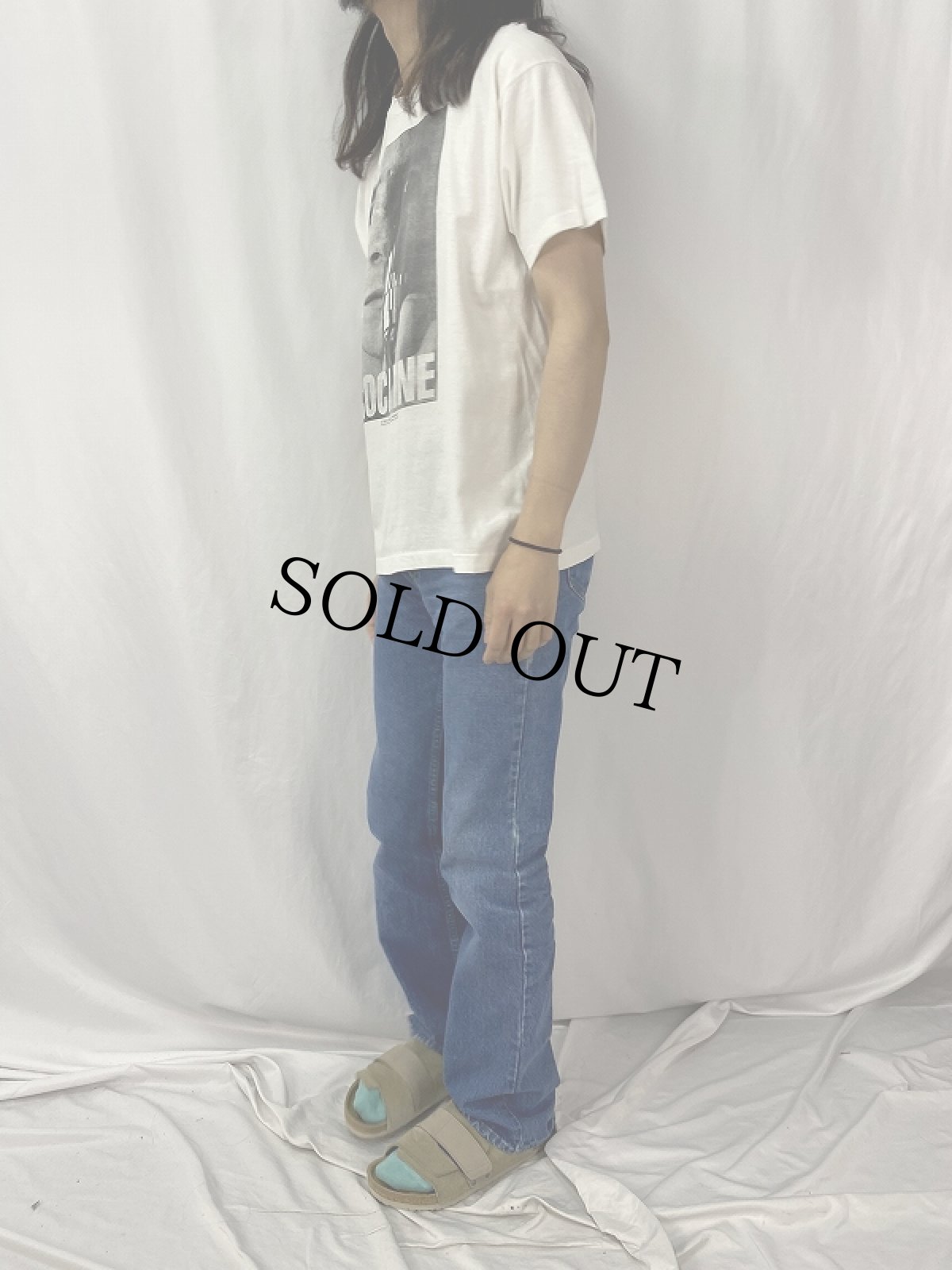 画像3: 90's "Cocaine gun" 広告プリントTシャツ XL (3)