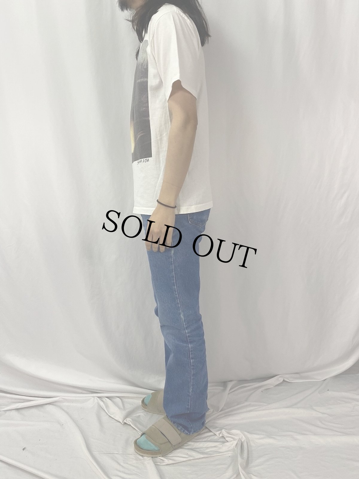 画像3: 90's USA製 STONER LISA パロディプリントTシャツ L (3)