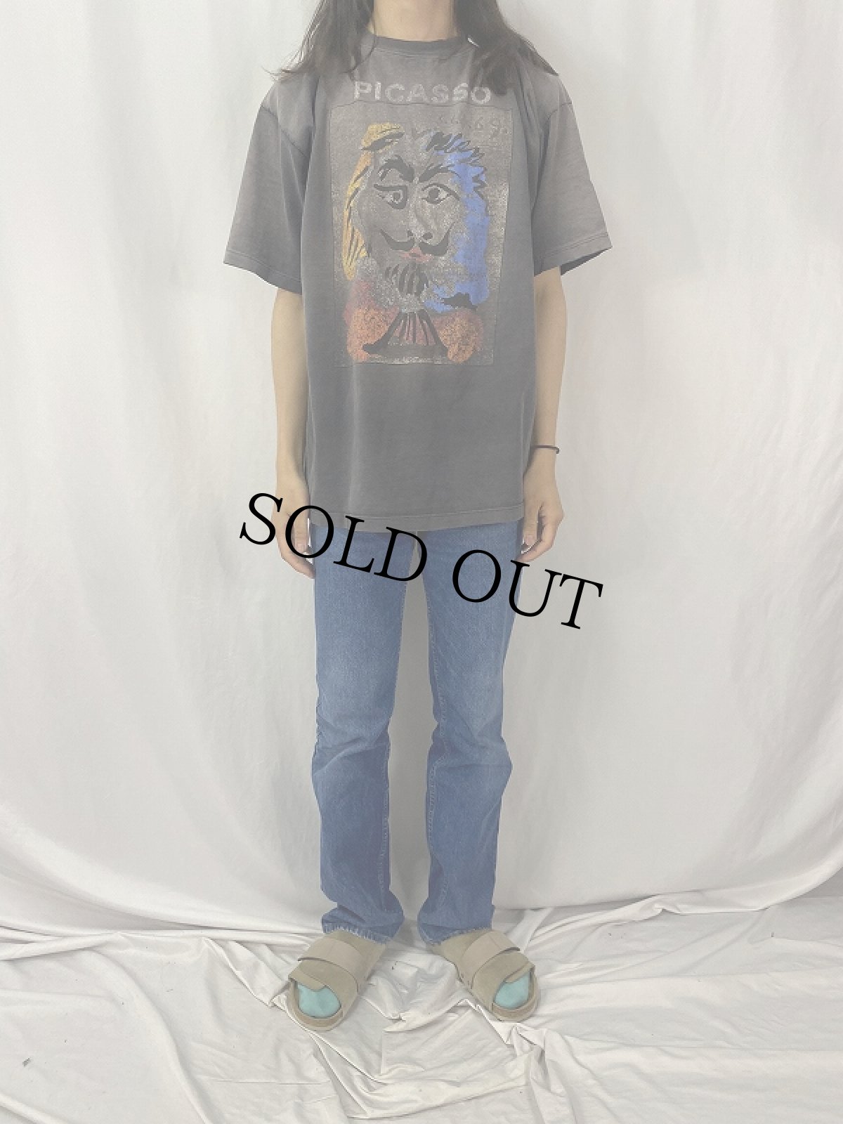 画像2: Picasso Imaginary portraits "Mousquetaire '69" アートプリントTシャツ (2)