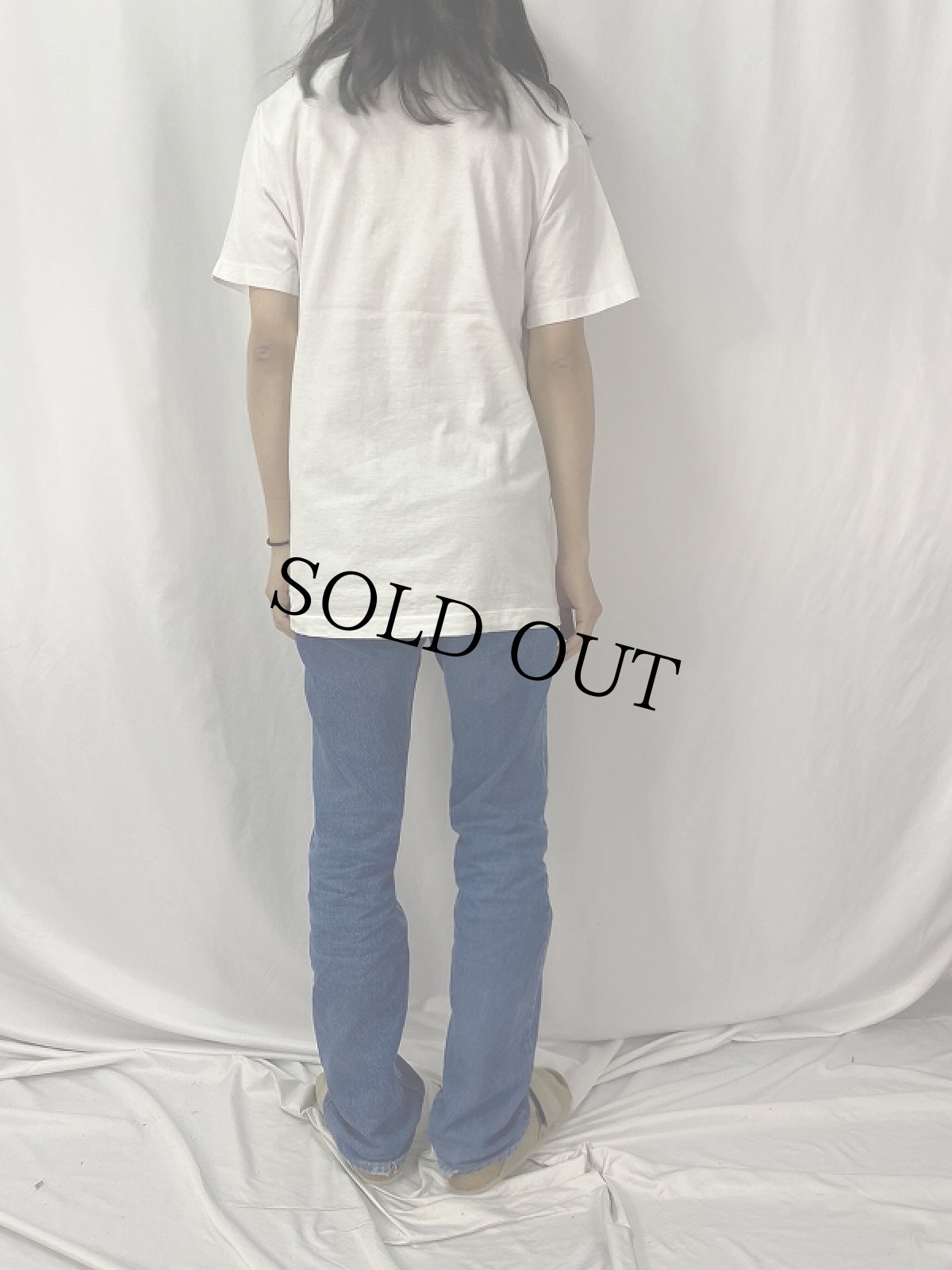 画像4: 90's SALVADOR DALI USA製 "幻覚剤的闘牛士" アートプリントTシャツ L (4)