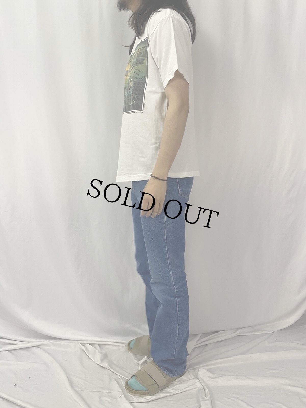 画像3: 2000's SALVADOR DALI "記憶の固執の崩壊" アートプリントTシャツ M (3)