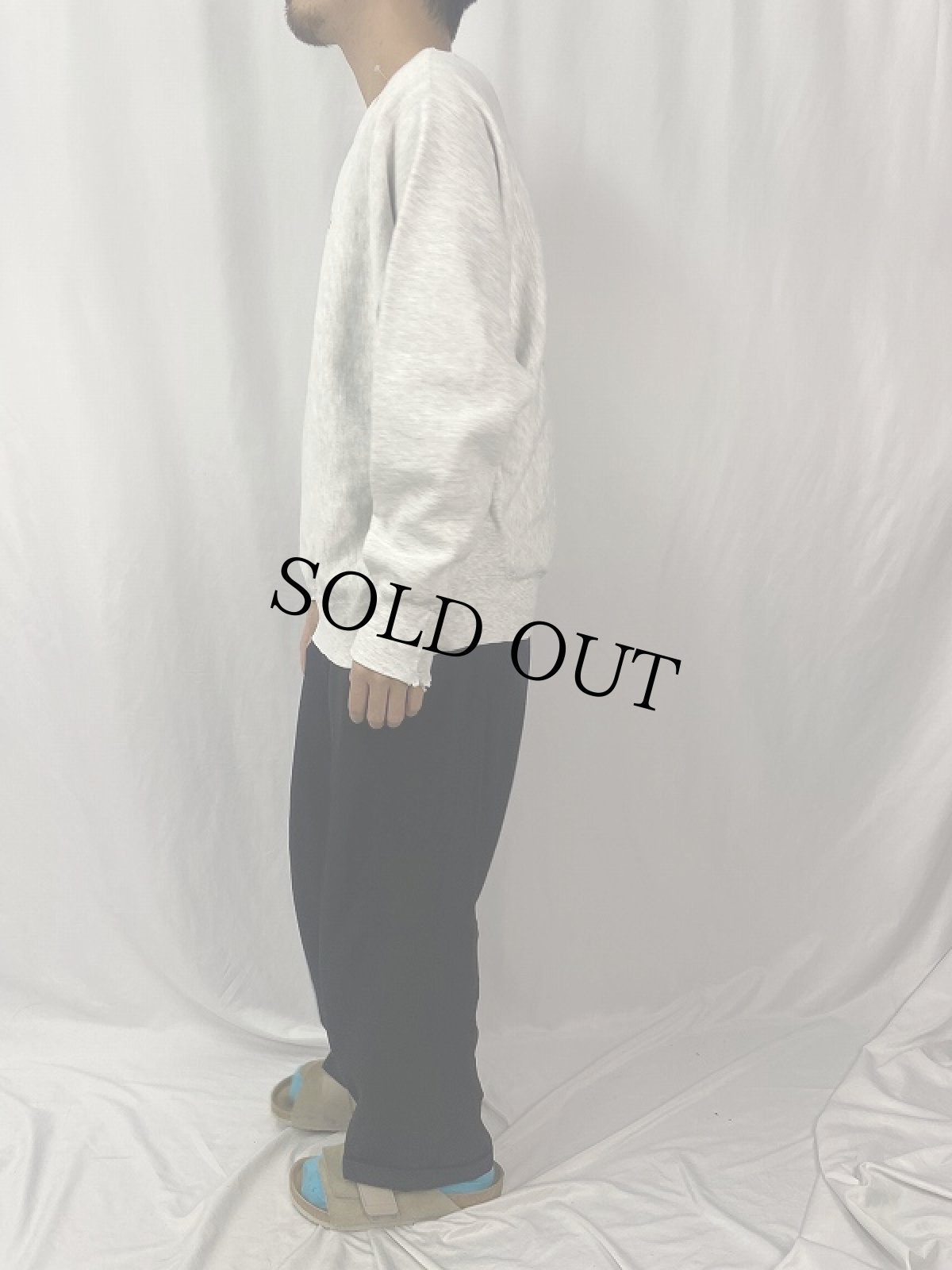 画像4: 90's JANSPORT REVERE WEAVE TYPE バックプリントスウェット (4)