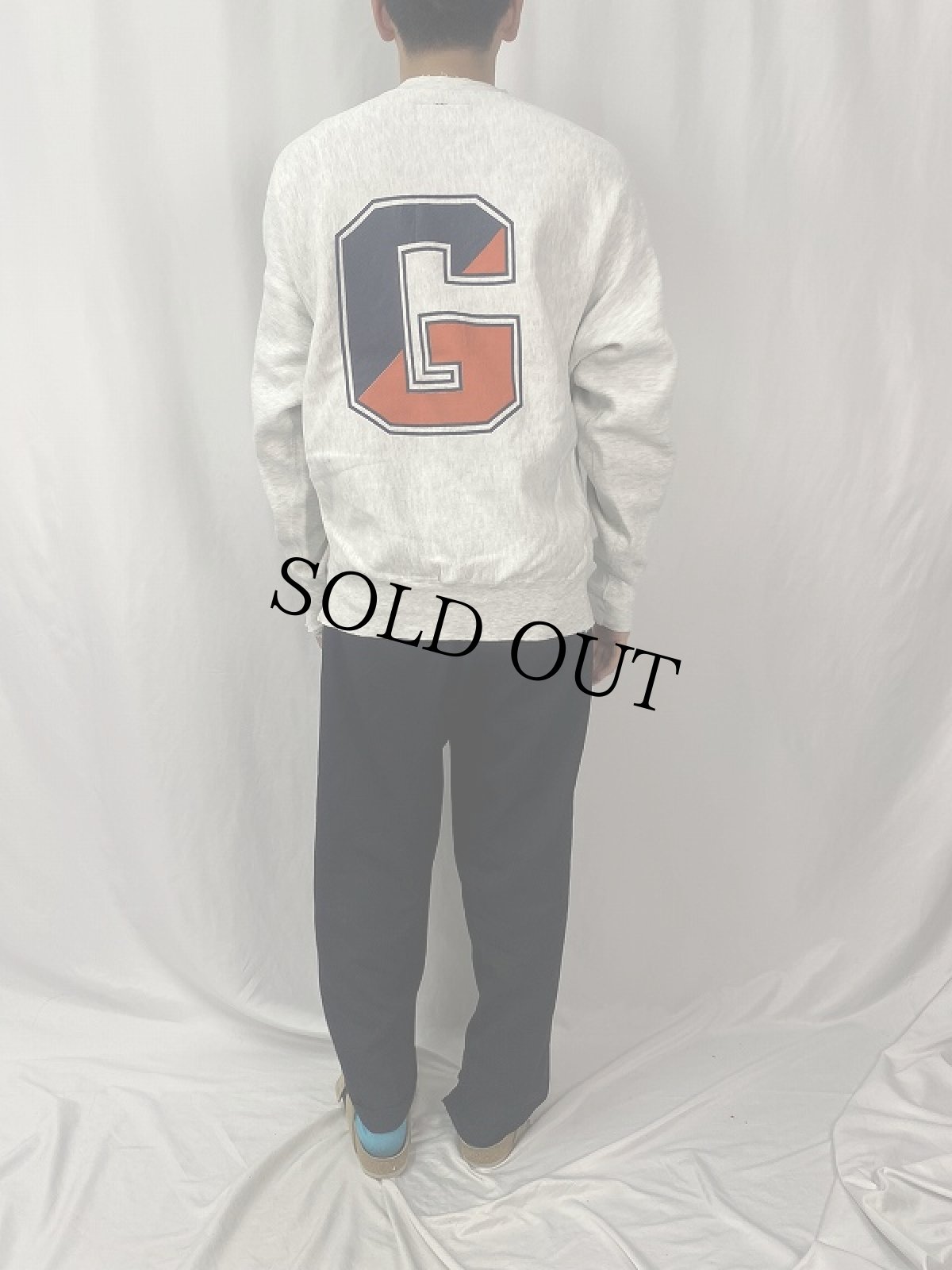 画像5: 90's JANSPORT REVERE WEAVE TYPE バックプリントスウェット (5)