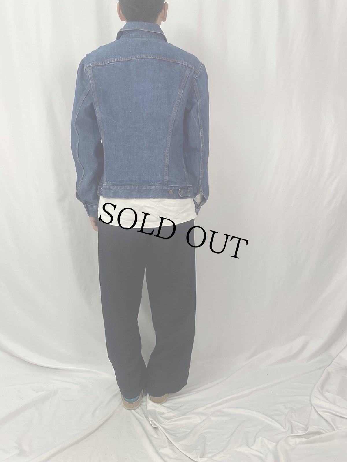 画像4: 60's LEVI'S 70505 BIGE デニムジャケット  (4)