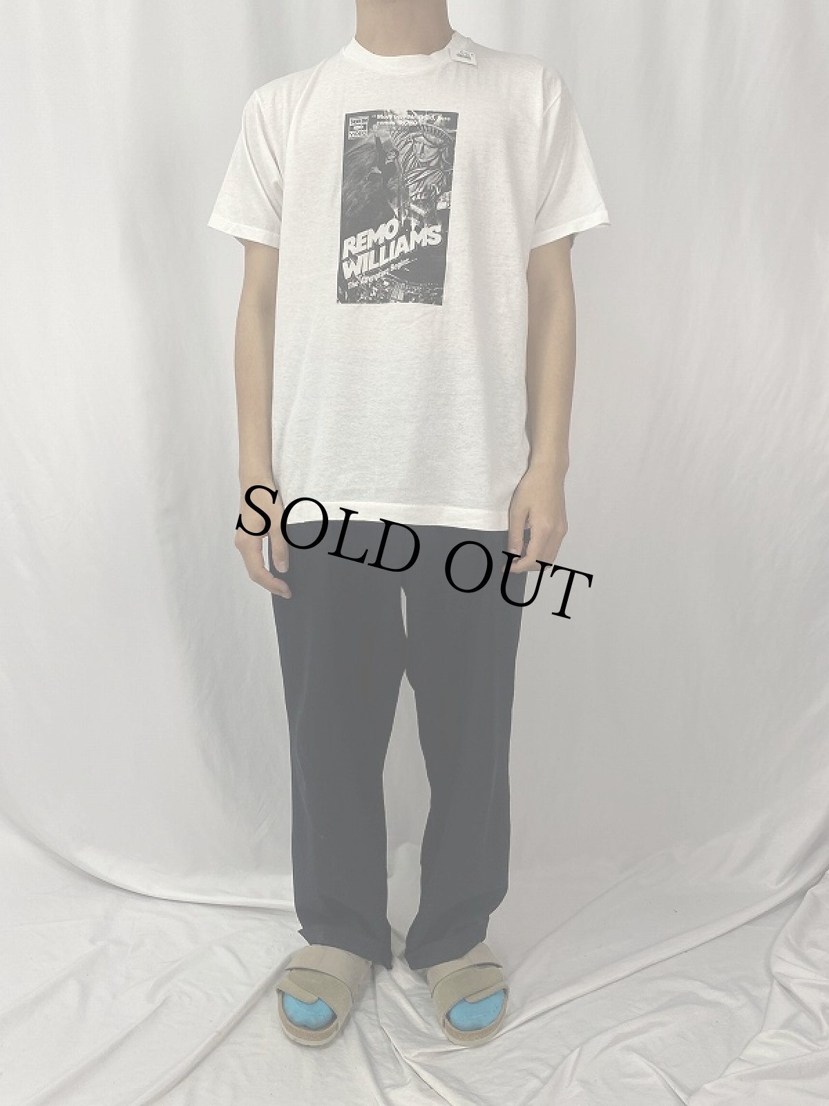 画像2: 80's REMO WILLIAMS USA製 映画プリントTシャツ XL (2)